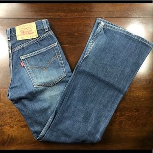 Levi’s 525 Womens 26x32 Blue Jeans Denim Pants
